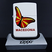 Bật Lửa Zippo 214 Macedonia Butterfly