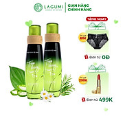 Dung dịch vệ sinh phụ nữ LAGUMI chiết xuất trầu không tràm trà set 2 chai