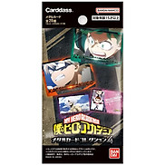 Thẻ Sưu Tập Nhân Vật Bandai My Hero Academia Metal Card Collection Vol.4 1