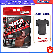 Combo Sữa tăng cân tăng cơ Mass Infusion của Nutrex bịch lớn 5.45 kg hỗ