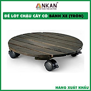 Đế Lót Chậu Cây Có Bánh Xe Thương Hiệu ANKAN, Đế Để Chậu Cây Cảnh