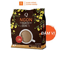 Cà phê Trần Quang NGON cafe sữa uống liền bịch 24 gói