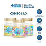 COMBO 3 LỌ Nước yến sào 12% TỔ YẾN KIDGROW hương Dâu Khánh Hòa Nutrition -