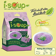 Viên Súp Sấy Thăng Hoa Canh Khoai Mỡ Chay I-Soup 55g túi 05 viên