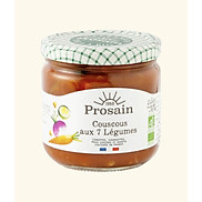 COUSCOUS VỚI 7 LOẠI RAU CỦ HỮU CƠ PROSAIN 360G