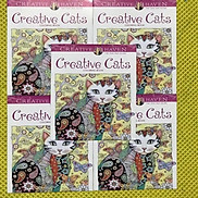 Tô màu Creative Cats 24 trang khổ 21cmx18.5cm