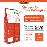 Cà phê ILOTA 3 ĐẬM rang xay nguyên chất dạng xay mộc Arabica Robusta gói