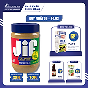 Bơ Đậu Phộng Hạt Jif 454g Mỹ