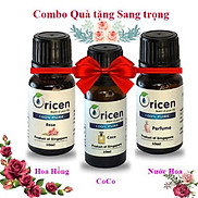 Combo Tinh dầu Quà Tặng Sang Trọng Oricen 3 chai 10ml