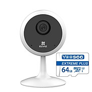 Trọn bộ Camera Ip Wifi Ezviz Cube C1C Full HD 1080P và Thẻ Nhớ Yoosee 64GB