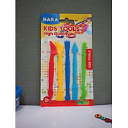 BỘ 5 DAO CẮT BỘT NẶN, ĐẤT SÉT NARA KIDS-TOOLS