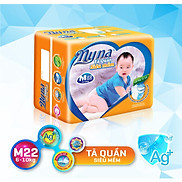 Tã Quần Siêu Mềm Siêu Thấm Đủ Size M 22 Miếng - Bỉm Quần Nyna Chính Hãng