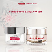 Combo Dưỡng Trắng Da Ngày Và Đêm Sắc Ngọc Khang Kem Ban Ngày 5in1 30ml-