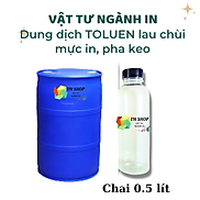 Dung môi TOLUEN lau chùi mực in