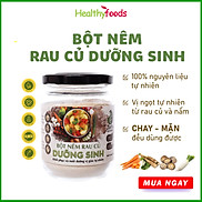 Bột Nêm Rau Củ Dưỡng Sinh 125gr Jan s Giúp Khôi Phục Và Nuôi Dưỡng Vị Giác