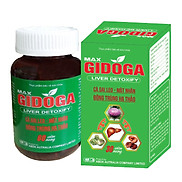 Thực phẩm bảo vệ sức khoẻ MAX GIDOGA LIVER DETOXIFY hộp 60 viên