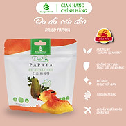 Đu đủ sấy dẻo thượng hạng Nonglamfood túi 75g Quà tặng healthy cao cấp cho