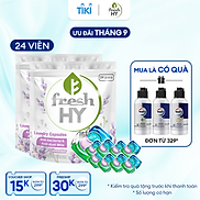 Combo 2 Túi Viên Giặt Xả Tiện Lợi 4 trong 1 Fresh Hy Hương Hoa Công Nghệ