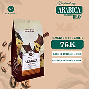 Cà Phê HANCOFFEE Nguyên Chất ARABICA Túi 250G Rang Xay Dạng HẠT