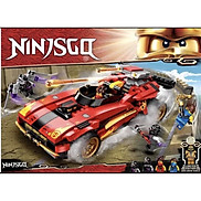 Lắp ráp Ninja 7189 - Xếp hình Siêu xe chiến đấu của Kai