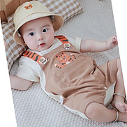 Vải CAO CẤP Body Yếm cho bé chất Cotton Mềm Mịn mẫu quần áo sơ sinh Bé Gái