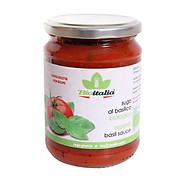 Nước Sốt Húng Quế Hữu Cơ BioItalia Basil Sauce 350g