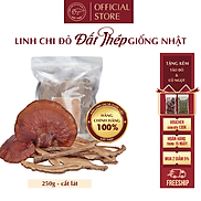 Trà Nấm Linh Chi Đỏ Đất Thép Giống Nhật 250g- Giải độc gan