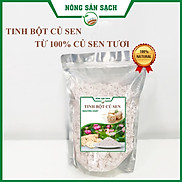 Bột Củ Sen Tinh chất 100% Nguyên Chất Từ Củ Sen Tươi, LÀm Đẹp