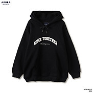 Áo khoác hoodie nam AKUBA in chữ, form oversize, chất liệu dày dặn