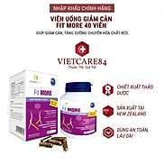 Viên uống giảm cân nhập khẩu chính hãng New Zealand FIT MOREhỗ trợ giảm