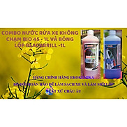 COMBO NƯỚC RỬA XE KHÔNG CHẠM BIO 45-1L VÀ BÓNG LỐP BLACKBRILL -1L