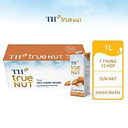 Thùng 12 hộp sữa hạt hạnh nhân TH True Nut 1L 1L x 12