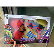 Đồ Chơi Mặt Nạ Siêu Nhân Spiderman Kèm Phụ Kiện Bắn Xốp Cho Bé Trai