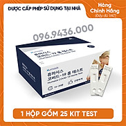 HỘP 25 KIT HOMETEST Kit Test Covid 19 Tại Nhà Humasis Hàn Quốc