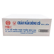 Thùng 50 Gói Cháo Nấm Đông Cô Ăn Liền Bích Chi 50g Gói