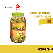 Kẹo Gừng Vị Nguyên Bản Gingerbon Original 620g Hủ