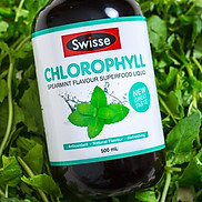 Nước diệp lục cô đặc Swisse Chlorophyll giàu chất chống oxy hóa