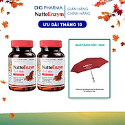 Combo 2 chai TPCN NattoEnzym Red Rice hỗ trợ giảm cholesterol