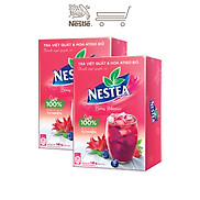 Combo 2 Hộp Trà Việt Quất và Hoa Atiso Đỏ NESTEA 10 gói x 12 g