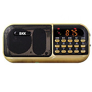Loa nghe kinh có FM BKK K39 hỗ trợ 2 khe thẻ nhớ đèn pin siêu sáng