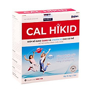 Canxi và Vitamin D3 dạng nước CAL HIKID dễ hấp thu 1 hộp 4 vỉ x 5 ống 10ml