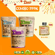 COMBO Chăm Sóc Tim Mạch - Hạt Óc Chó Chile 500g + Hạnh Nhân Rang Bơ500g +