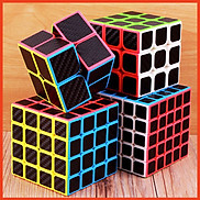 Rubik Carbon cao cấp 2x2, 3x3, 4x4, 5x5