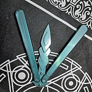 Đồ chơi Butterfly Balisong giá rẻ múa xanh nhun của Astra VALORANT trong