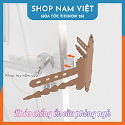 Khóa Chống Ồn Che Chốt Cửa Phòng Ngủ Cho Bé Ngủ Ngon - Chính Hãng NAVIVU