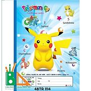 HOT 2021 Lốc 10 vở 4 ôly Pokemon 48tr 1114 bìa 3D