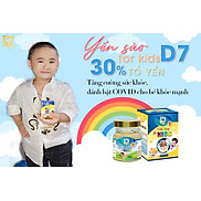 Yến chưng cho bé, tổ yến chưng Kids D7, vị dâu thơm ngon bổ dưỡng 30% yến