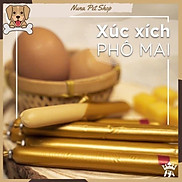 Xúc xích phomai Bowwow cho chó mèo vị phô mai 240g