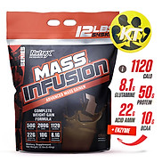 Combo Sữa tăng cân - tăng cơ Mass Infusion từ Nutrex + Quà tặng