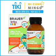 Viên Uống Bổ Sung Brauer Baby & Kids Ultra Pure Cod Liver Oil with DHA90